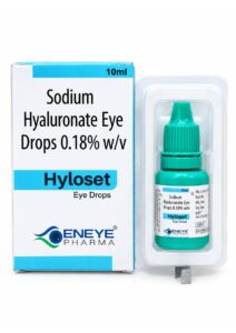 Hyloset eye drops